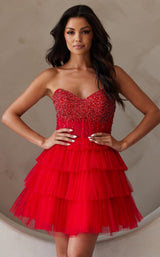 2 of 5 Amelia Couture BZ9999S Red