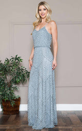 11 of 11 Amelia Couture IN001 Heather Blue