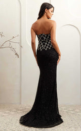 9 of 9 Amelia Couture IN2001 Black