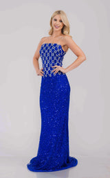 8 of 9 Amelia Couture IN2001 Royal Blue