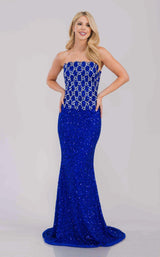 4 of 9 Amelia Couture IN2001 Royal Blue