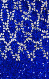 6 of 9 Amelia Couture IN2001 Royal Blue