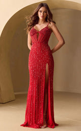 3 of 9 Amelia Couture IN2004 Red