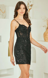 4 of 12 Amelia Couture JQ1100S Black