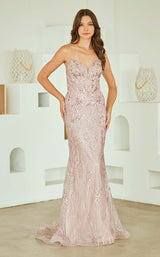 10 of 20 Amelia Couture JQ1101 Dusty Rose