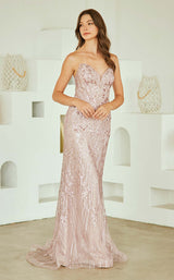 12 of 20 Amelia Couture JQ1101 Dusty Rose