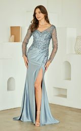 9 of 17 Amelia Couture JQ1102 Grey