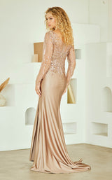 16 of 17 Amelia Couture JQ1102 Mocha