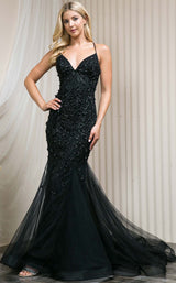 1 of 16 Amelia Couture SU066 Black