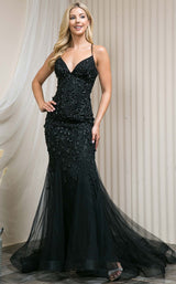 9 of 16 Amelia Couture SU066 Black