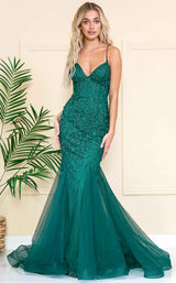 11 of 16 Amelia Couture SU066 Emerald Green