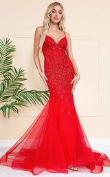 5 of 16 Amelia Couture SU066 Red