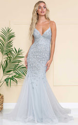 8 of 16 Amelia Couture SU066 Silver