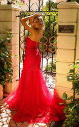 8 of 9 Amelia Couture SU081 Red