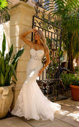 4 of 9 Amelia Couture SU081 White