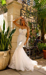 3 of 9 Amelia Couture SU081 White
