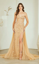 6 of 15 Amelia Couture SU091 Champagne