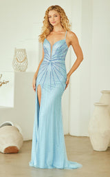 1 of 16 Amelia Couture SU095 Light Blue