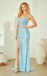 3 of 16 Amelia Couture SU095 Light Blue