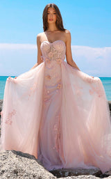 2 of 15 Amelia Couture TM1002 Dusty Rose