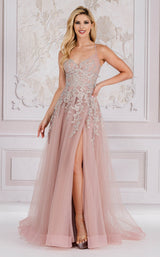 2 of 6 Amelia Couture TM1006 Dusty Rose