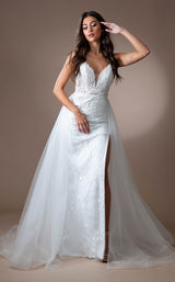 6 of 12 Amelia Couture TM1016 White