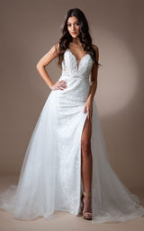 3 of 12 Amelia Couture TM1016 White