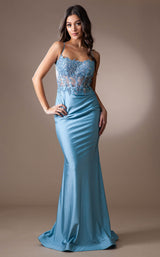 3 of 8 Amelia Couture TM1018 Vintage-Blue