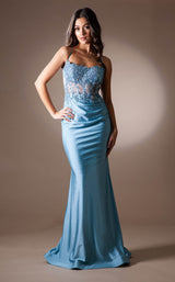 2 of 8 Amelia Couture TM1018 Vintage-Blue