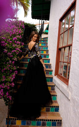4 of 4 Amelia Couture TM1021 Black