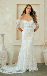 1 of 7 Amelia Couture WL0100 White