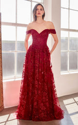 1 of 11 Amoris T607 Burgundy