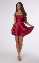 4 of 15 Amoris T616 Burgundy
