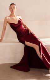 14 of 18 Amoris T704 Burgundy