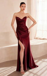 2 of 18 Amoris T704 Burgundy