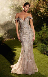 1 of 3 Andrea and Leo A1257 Dusty-Mauve