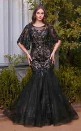1 of 2 Andrea and Leo A1377 Black-Nude