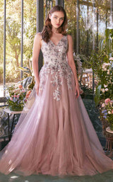 1 of 3 Andrea and Leo A1401 Dusty-Mauve