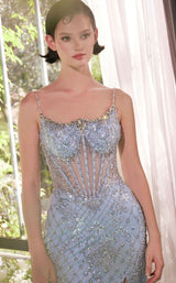 4 of 5 Andrea and Leo A1470 Light Blue