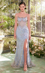 2 of 5 Andrea and Leo A1470 Light Blue