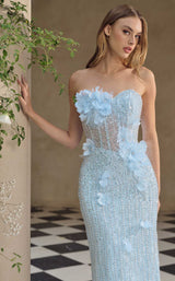 2 of 3 Andrea and Leo A1487 Light Blue