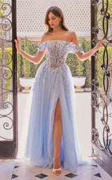 3 of 6 Andrea and Leo A1512 Light-Blue