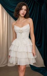 4 of 5 Andrea and Leo A1521 Off-White
