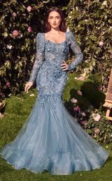 2 of 3 Andrea and Leo MA101 Smoky-Blue