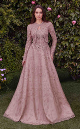 2 of 5 Andrea and Leo MA104 Dusty-Rose