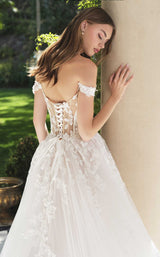 4 of 4 Andrea and Leo WL057 Off White/Nude