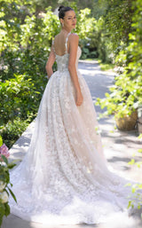 4 of 4 Andrea and Leo WL058 Off White/Nude