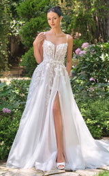1 of 5 Andrea and Leo WL063 Off White/Nude