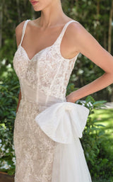4 of 6 Andrea and Leo WL068 Off White/Nude