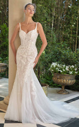 1 of 6 Andrea and Leo WL068 Off White/Nude